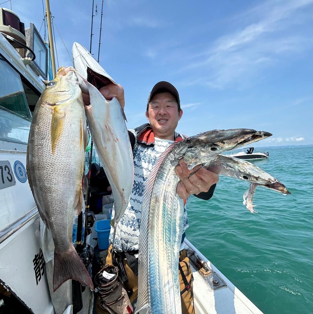 イサキ、アジ釣り、タチウオ釣り