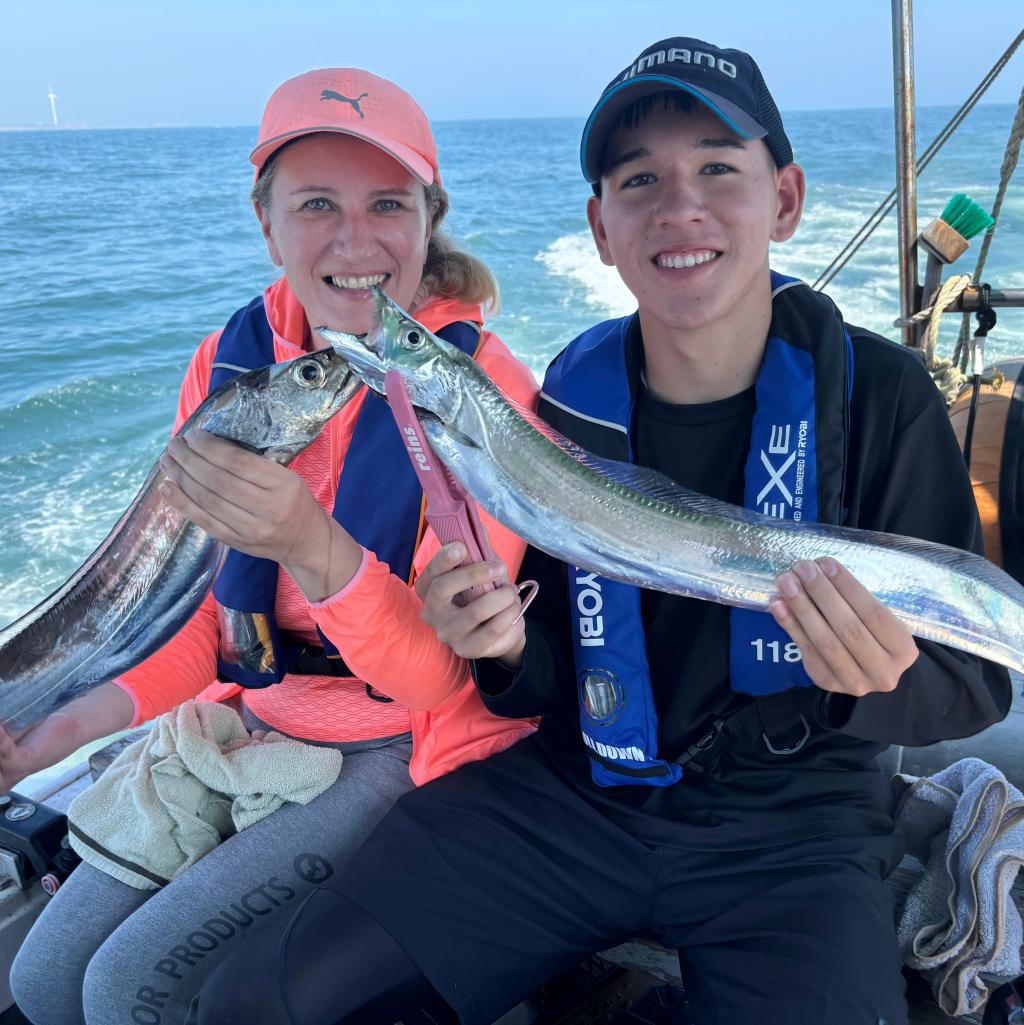 アジ釣り、タチウオ釣り