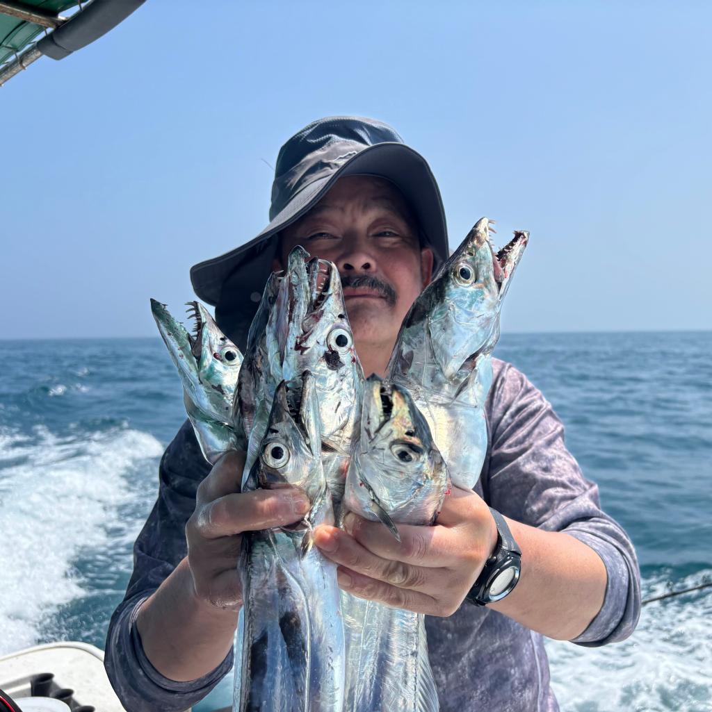 アジ釣り、タチウオ釣り