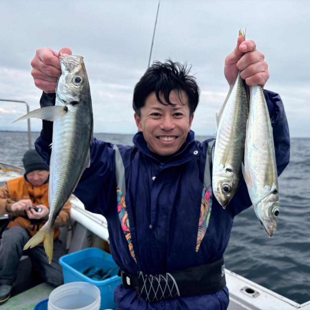 2/17魚礁、アジ、泳がせ釣り